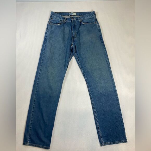 Levi Strauss Jeans Mens Size 33x33 Signature Regular Fit Med Wash Denim VTG - Picture 1 of 10